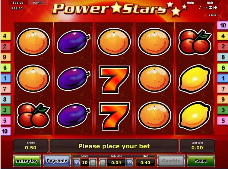 slot picture Игровой автомат Power Stars
