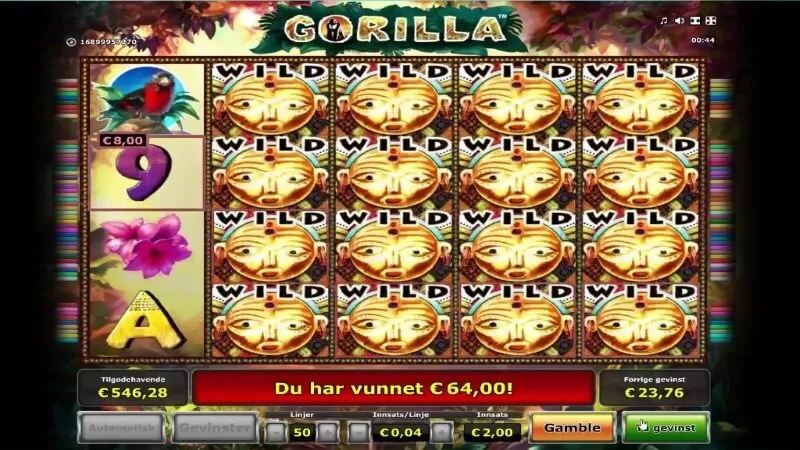 slot picture Игровой автомат Gorilla