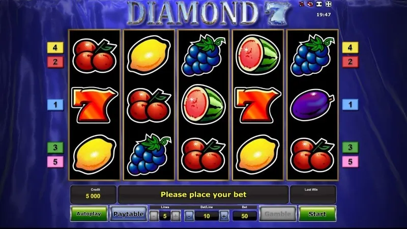 slot picture Игровой автомат Diamond 7