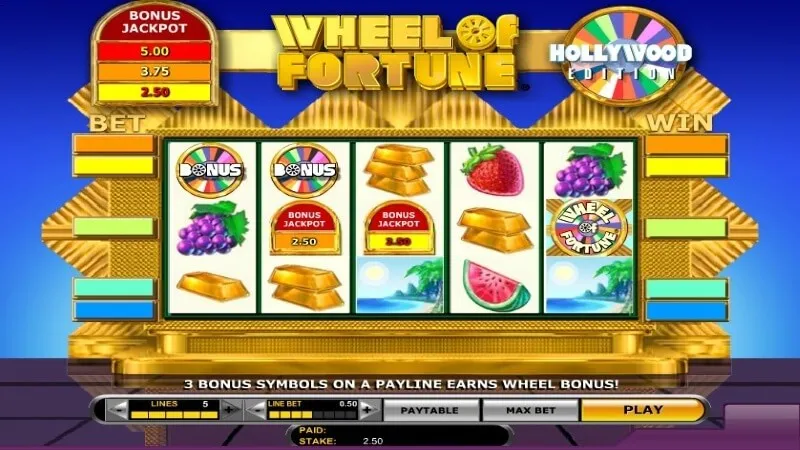 Игровой автомат Wheel of Fortune