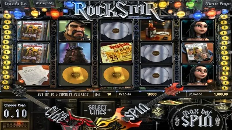 slot picture Игровой автомат RockStar