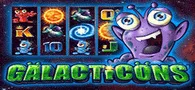 slot logo Игровой автомат Galacticons