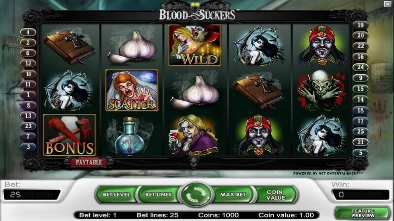 slot picture Игровой автомат Blood Suckers