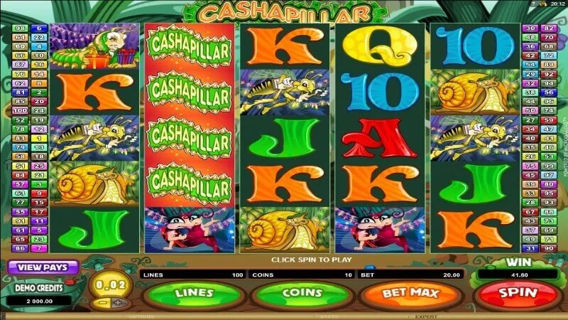 Игровой автомат Cashapillar