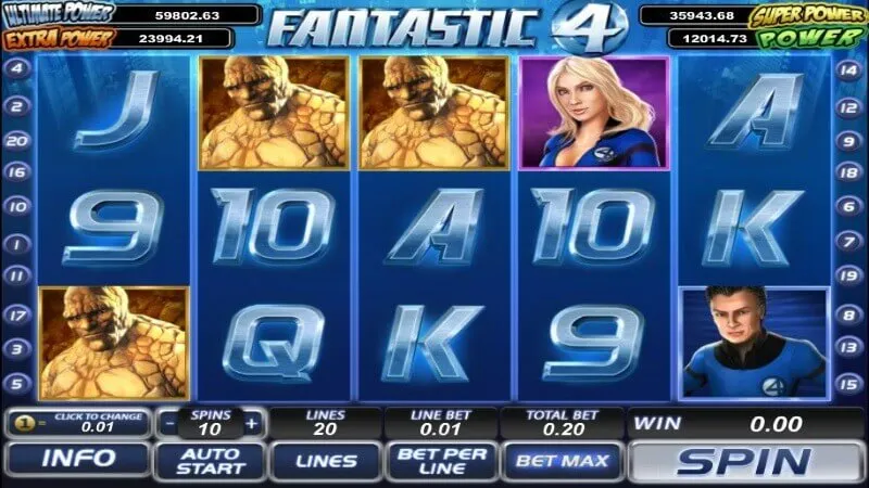 slot picture Игровой автомат Fantastic Four