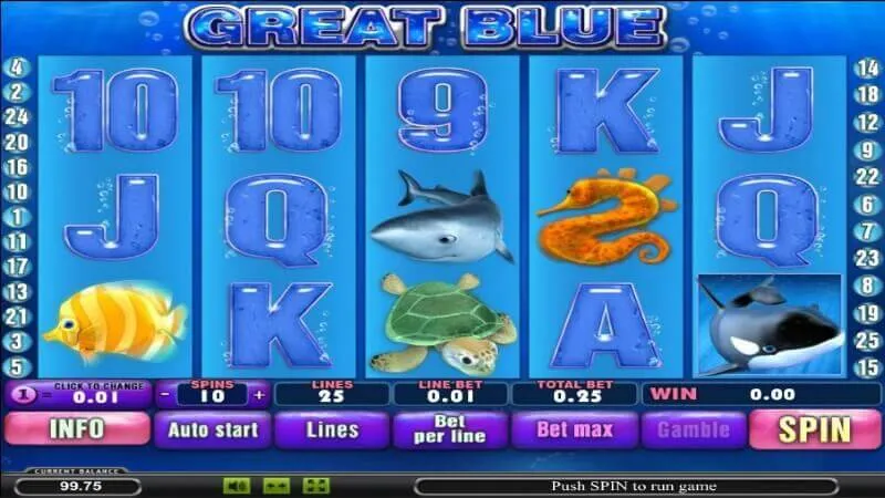 Игровой автомат Great Blue