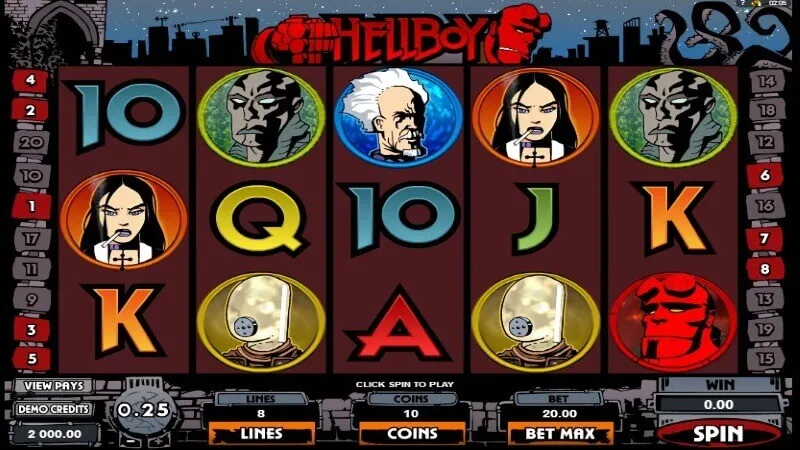 slot picture Игровой автомат Hellboy