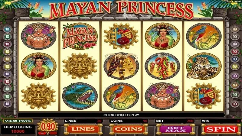 slot picture Игровой автомат Mayan Princess