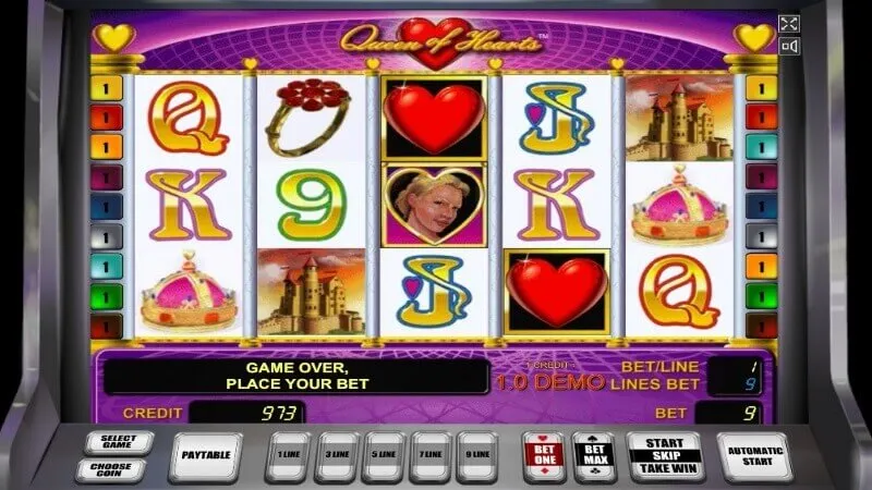 slot picture Игровой автомат Queen Of Hearts
