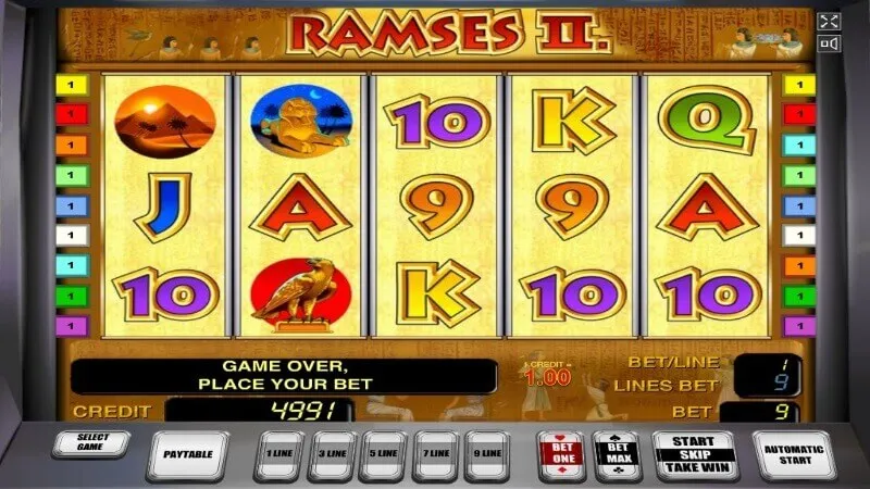 slot picture Игровой автомат Ramses II