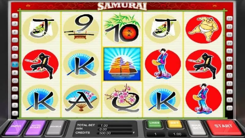 slot picture Игровой автомат Samurai