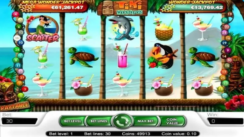 slot picture Игровой автомат Tiki Wonders