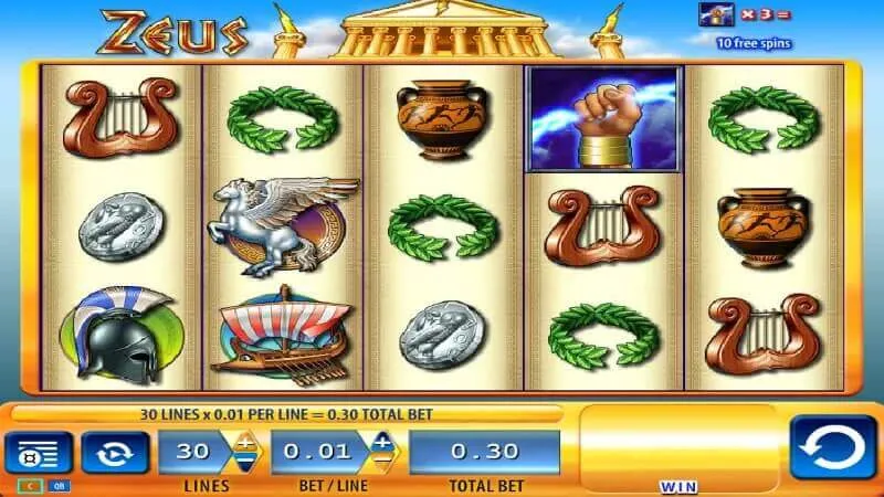 slot picture Игровой автомат Zeus