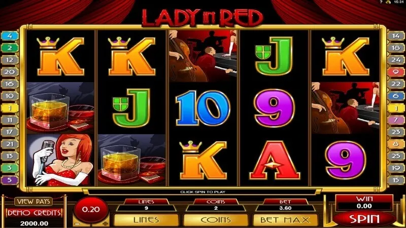 slot picture Игровой автомат Lady In Red