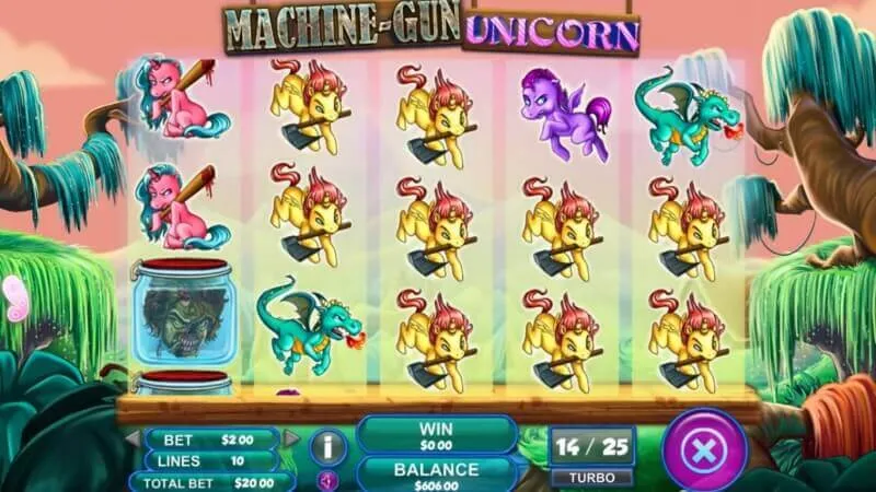 slot picture Игровой автомат Мachine Gun Unicorn