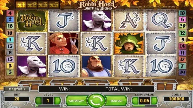slot picture Игровой автомат Robin Hood