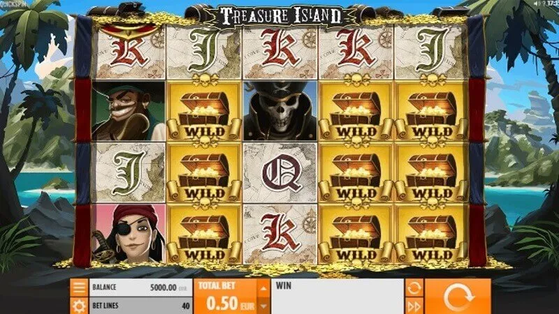 slot picture Игровой автомат Treasure Island