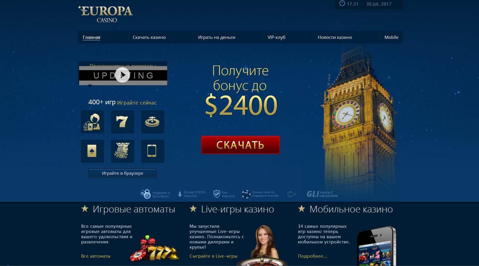 1 online casino portal com