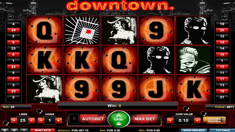 slot picture Игровой автомат Downtown