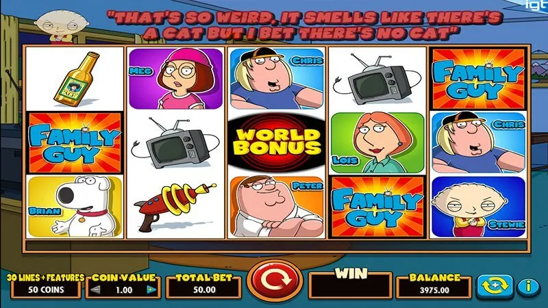 Игровой автомат Family Guy