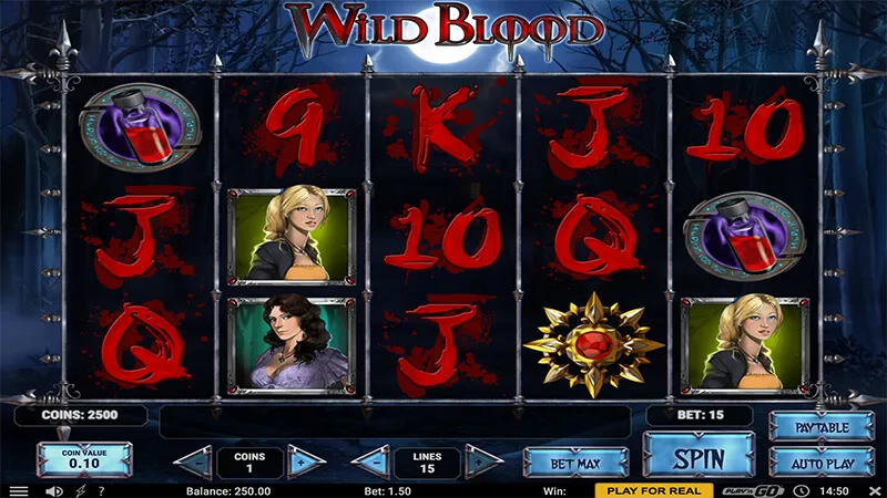 slot picture Игровой автомат Wild Blood
