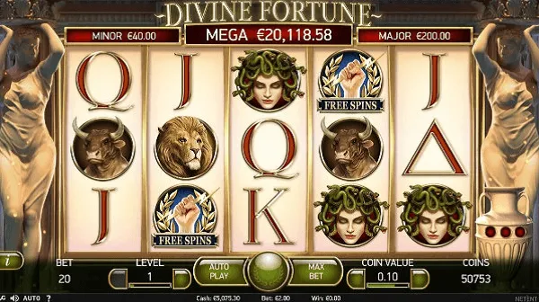 slot picture Игровой автомат Divine Fortune